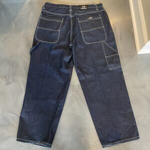 RL Ralph Lauren Polo Jeans Co. Carpenter Jeans Dark Wash Size 42x32 Y2K Wide Leg